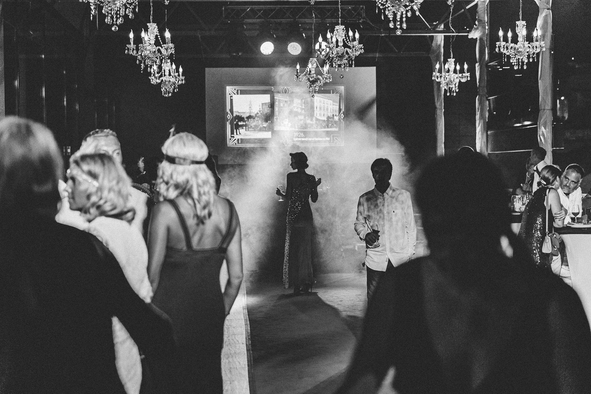 Dentelli Fashion Show - DJ Matthew Bee i Cosmic Foto