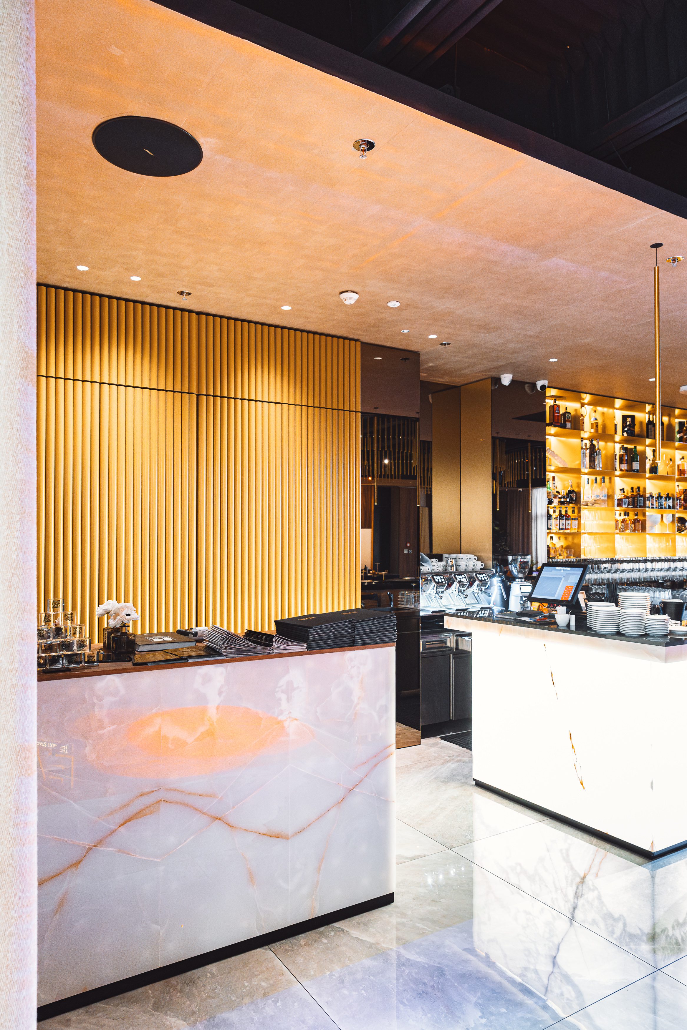 Restaurant Level Split — Audio & Lighting Integration gallery