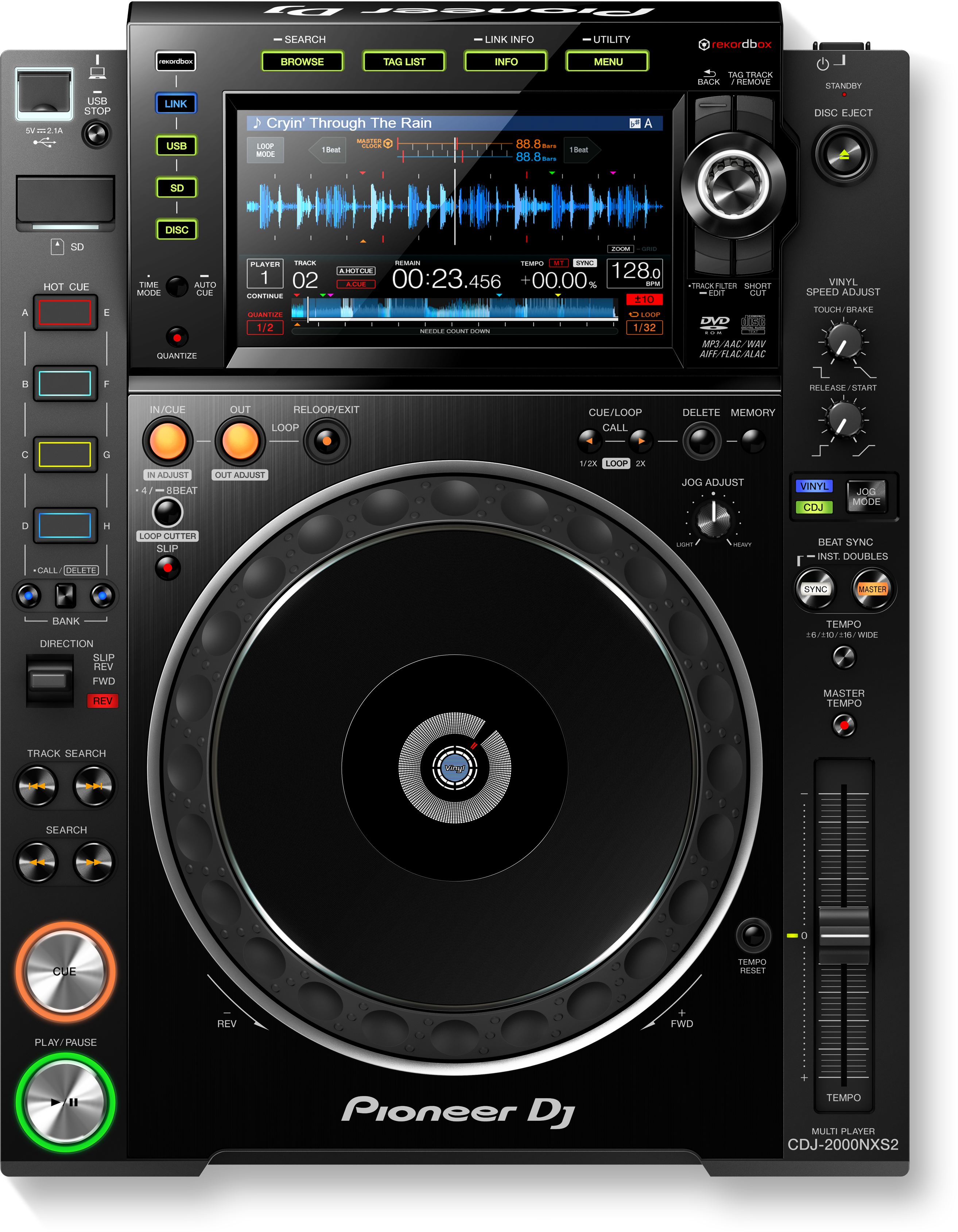 Pioneer CDJ 2000 Nexus II — najam u Splitu, Hrvatska | Cosmic Production