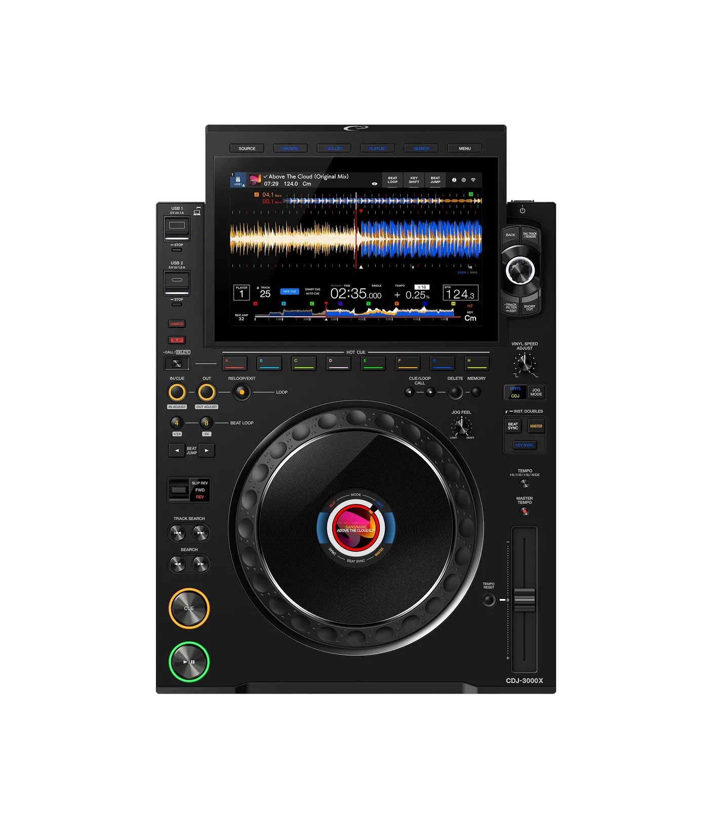 Pioneer CDJ-3000X detail