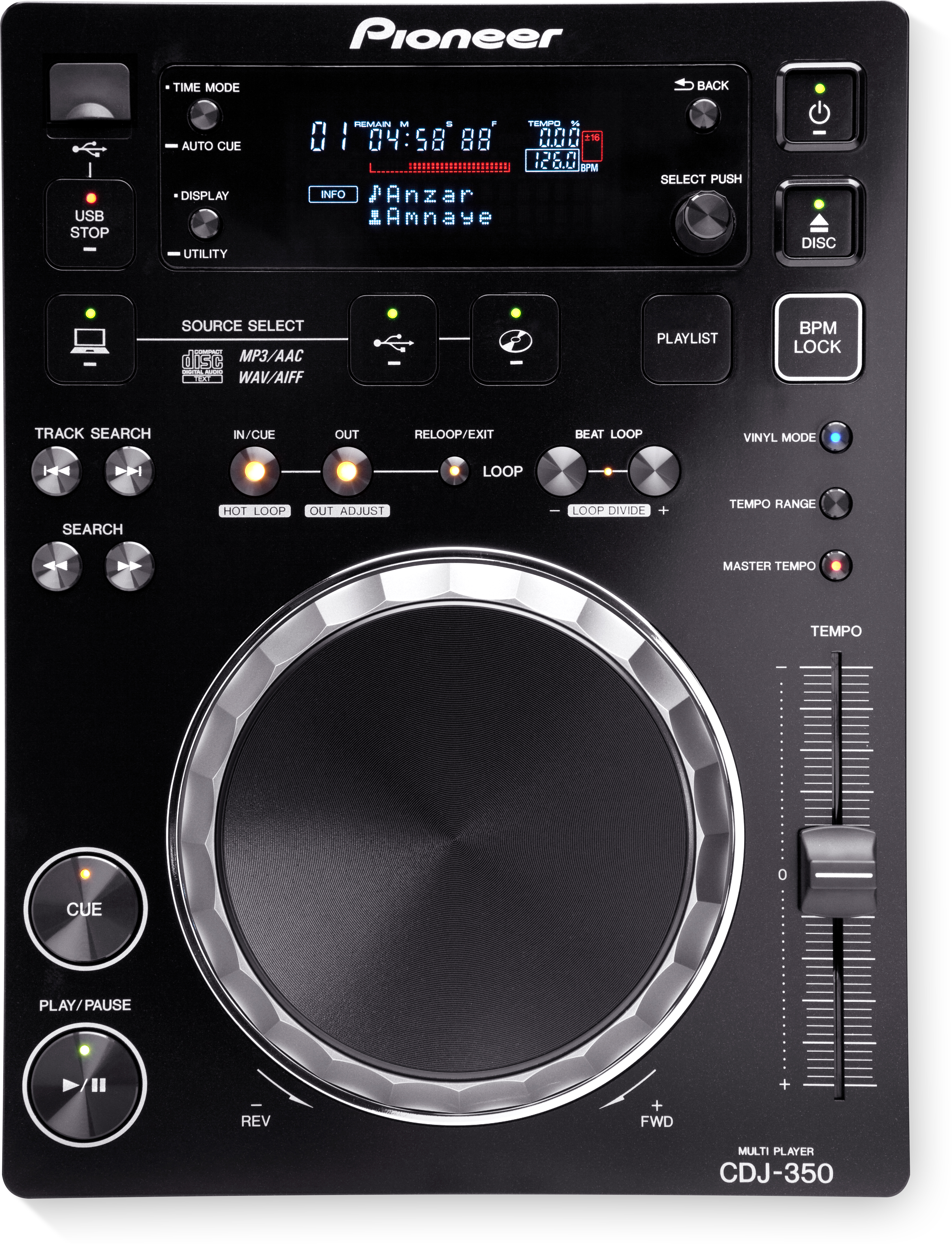 Pioneer CDJ 350 — najam u Splitu, Hrvatska | Cosmic Production