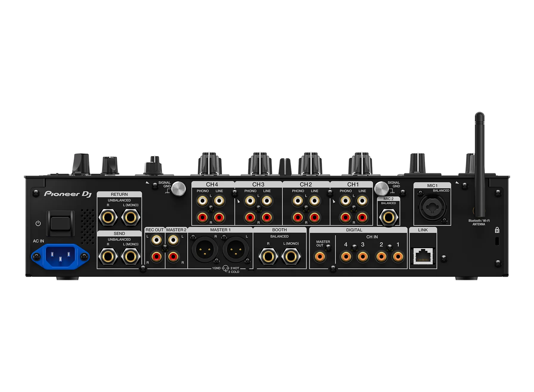 Pioneer DJM-A9 detail