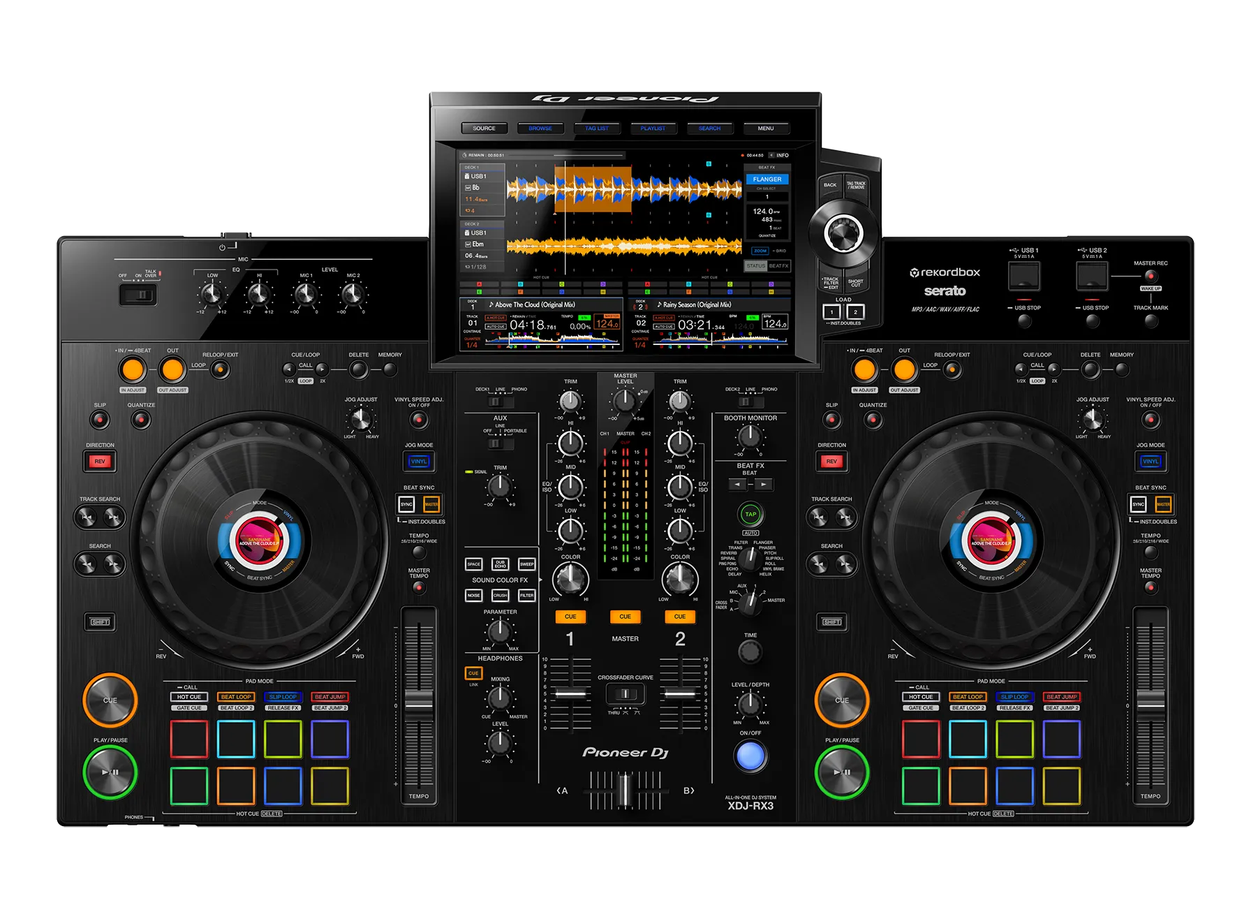 Pioneer XDJ-RX3 detail