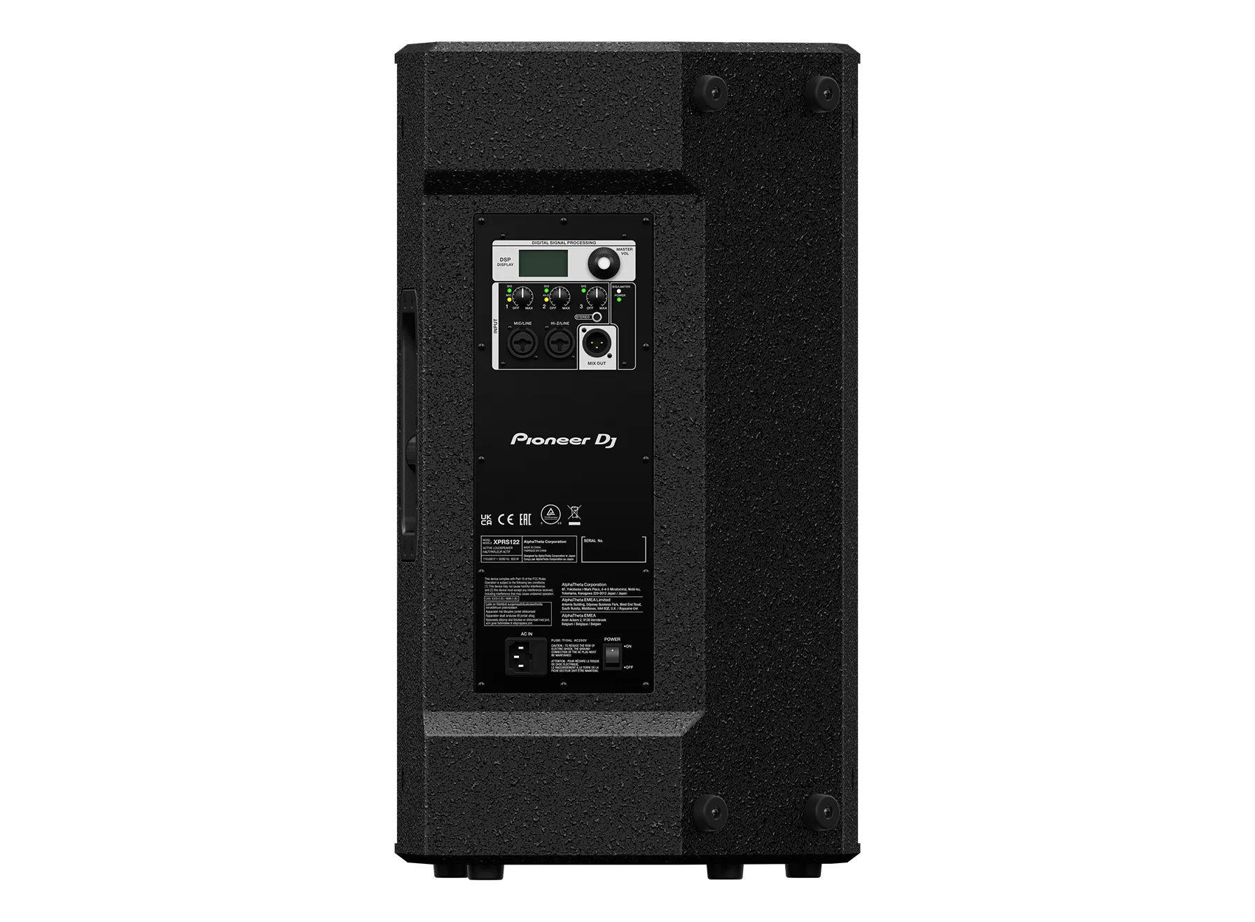 Pioneer XPRS122 detail