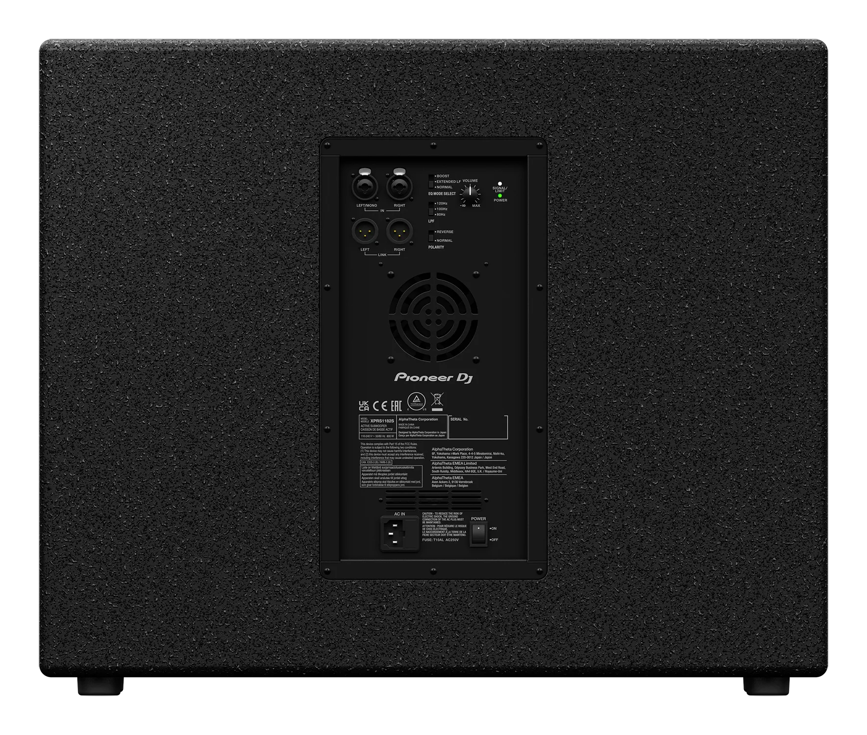 Pioneer XPRS1182S detail