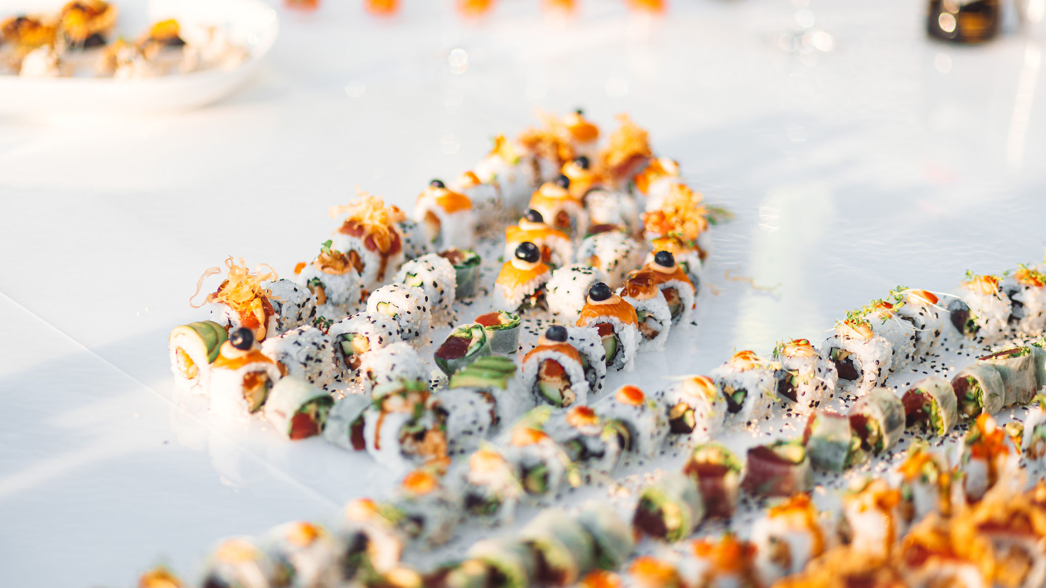Sushi Catering — Rooftop Event