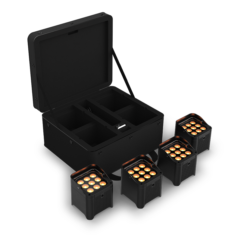 Chauvet Freedom Par Q9 X4 Light Rental for Events Weddings and Yachts Croatia - Cosmic Production Chauvet Freedom Par Q9 X4 Light Rental for Events Weddings and Yachts Croatia - Cosmic Production</p>
<p>Photo shows the soft (hard) case for packing 4 pieces of the Chauvet Q9 lights, rented with a charger and a remote control