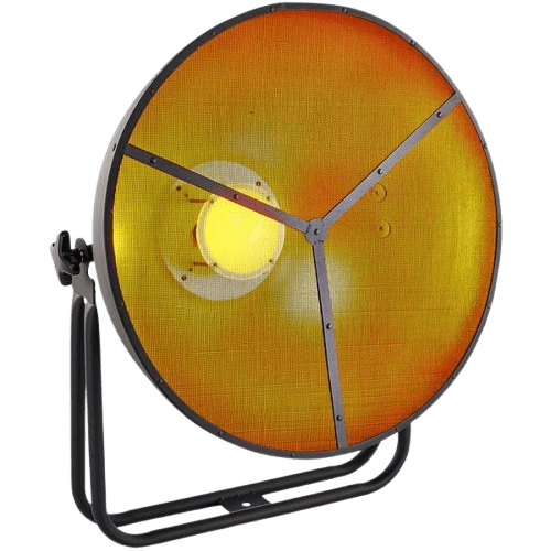 Stairville 50 Vintage LED Bowl for Rent in Croatia - Yachts Parties Events Weddings - Cosmic Production Stairville 50 Vintage LED Bowl for Rent in Croatia - Yachts Parties Events Weddings - Cosmic Production. Image features the LED bowl by Stairville glowing with an orange color.
